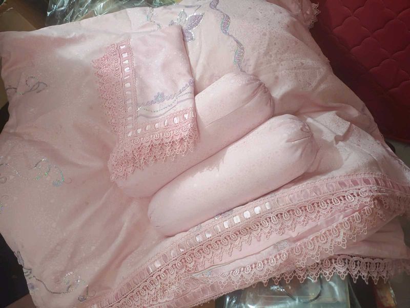 Designer Work Premium Quality Quilt Bedding Set