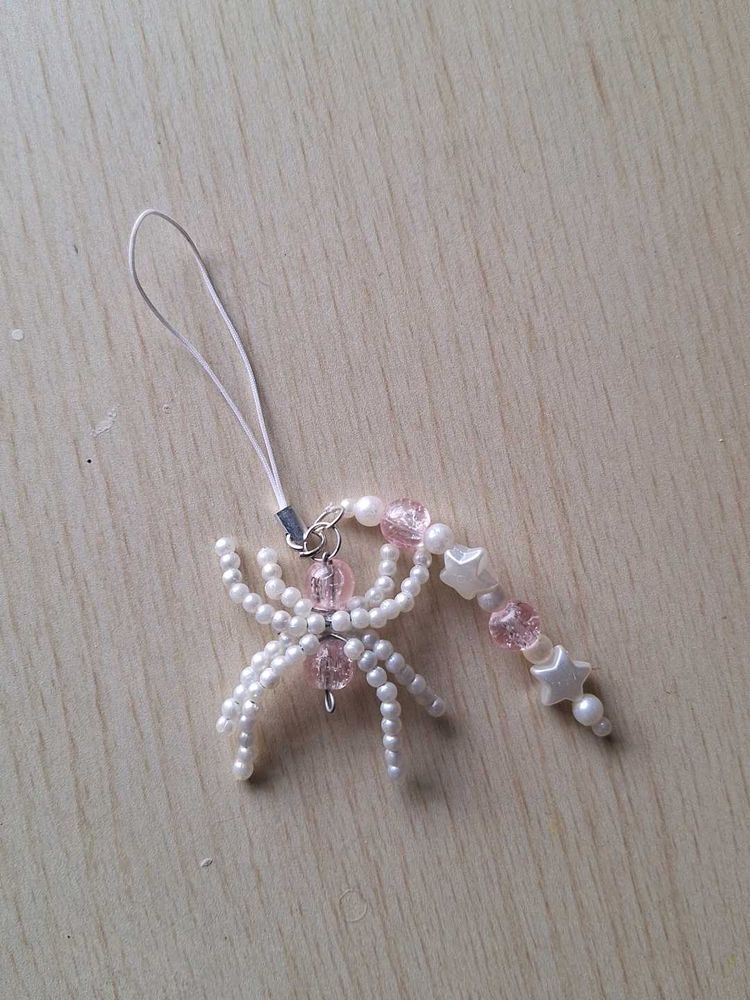 Spider Beads Phone Charm