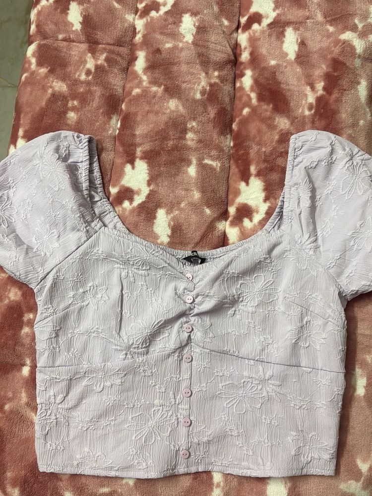 Floral Puff Sleeve Top