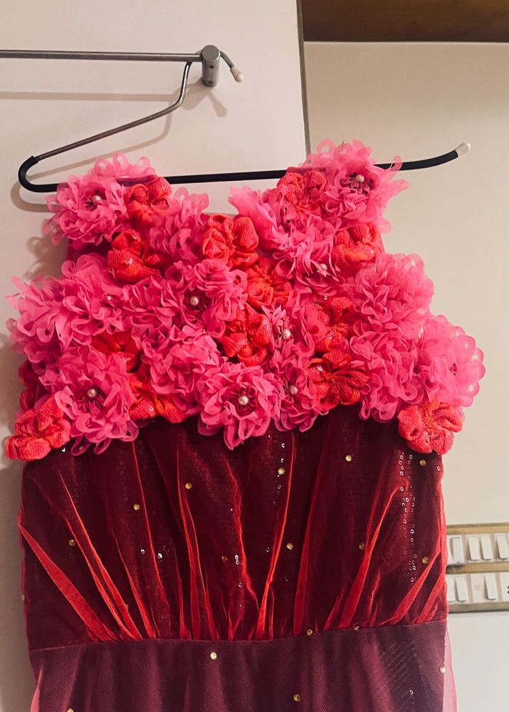 Statement Floral Party Dress
