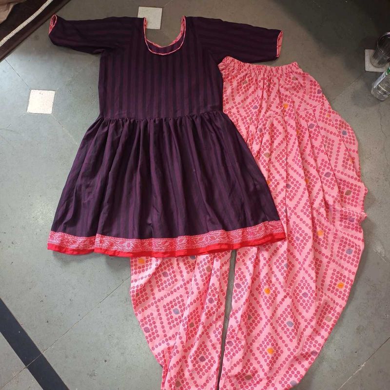Dhoti Salwar Suit