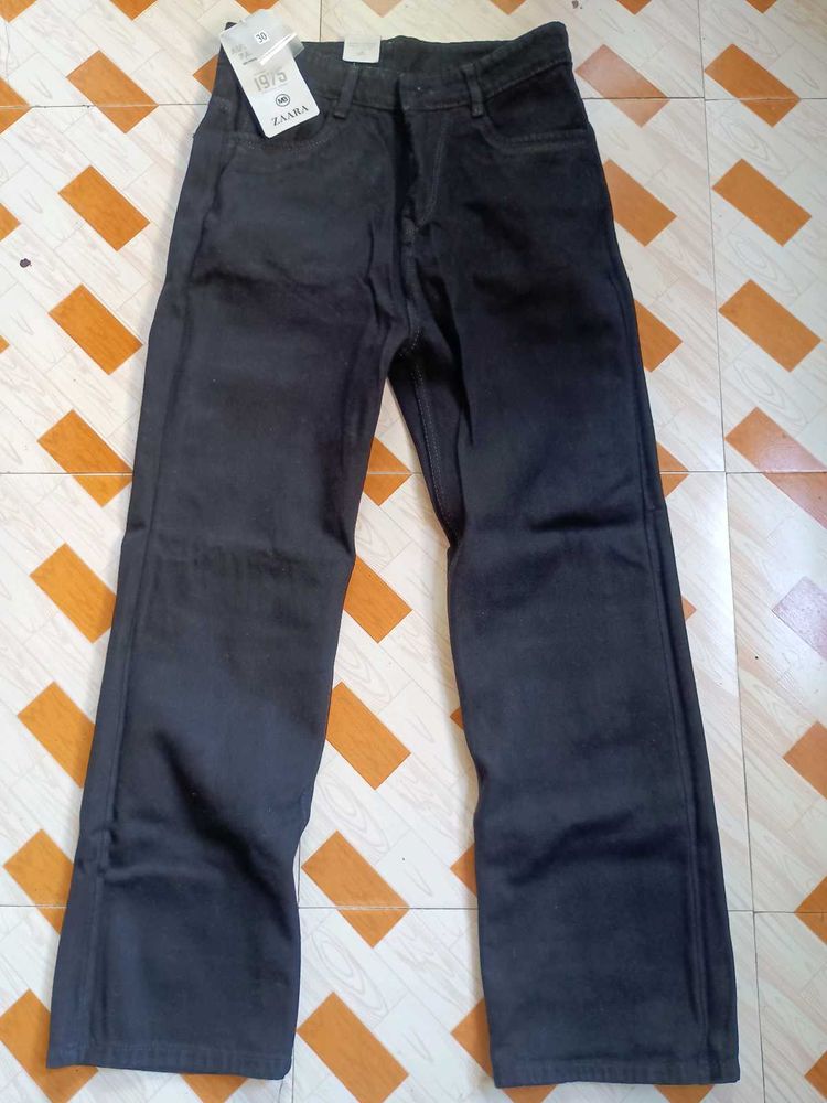 Black Baggy Jeans For Women 30 Size