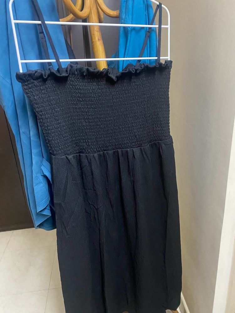 H&amp;M Plus Siz New Dress With Small Shrug And Short