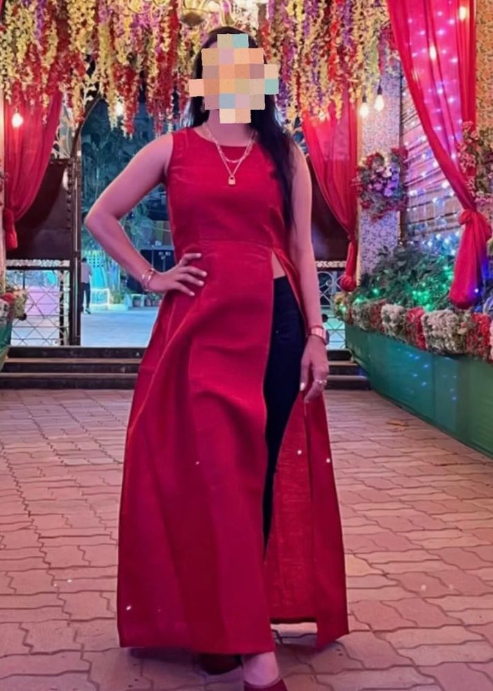 Kurta With Long Slit