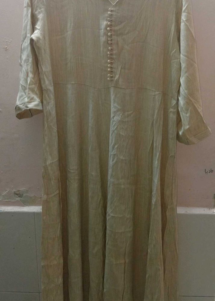 Cream Colour Gown