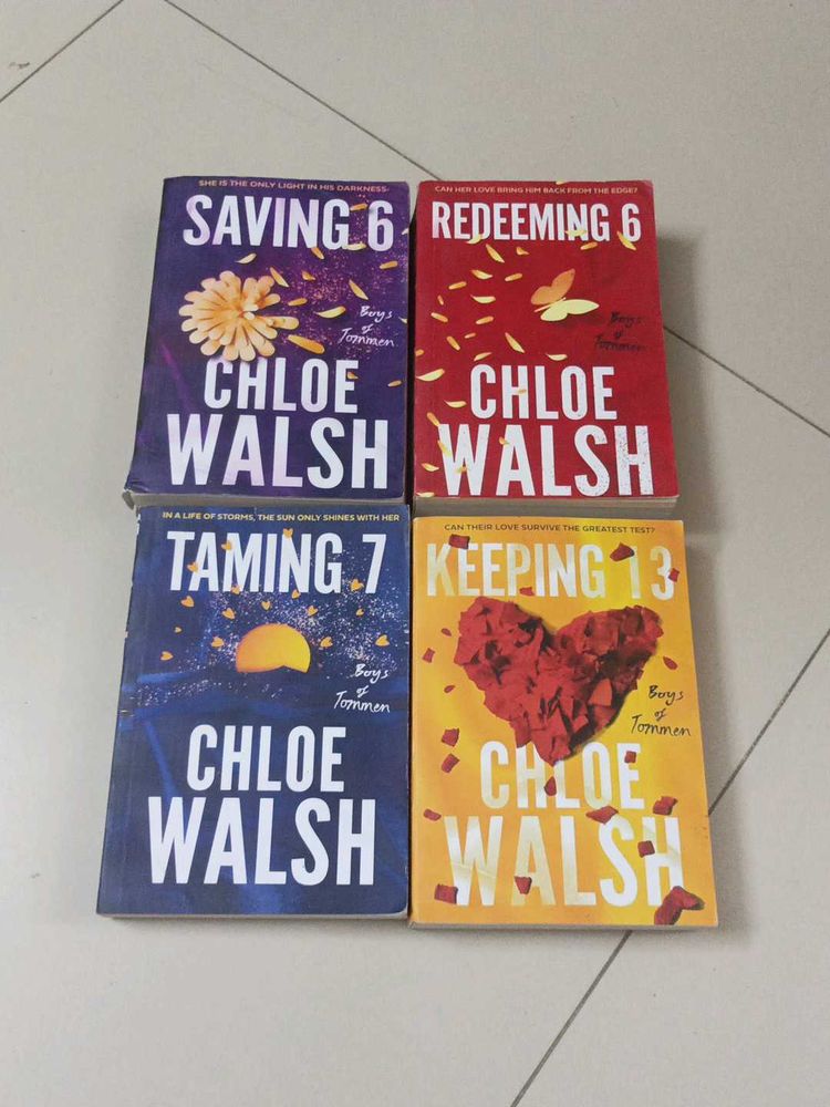Chloe Walsh Boys of Tommen Books 6, 7, 13 (4-Book
