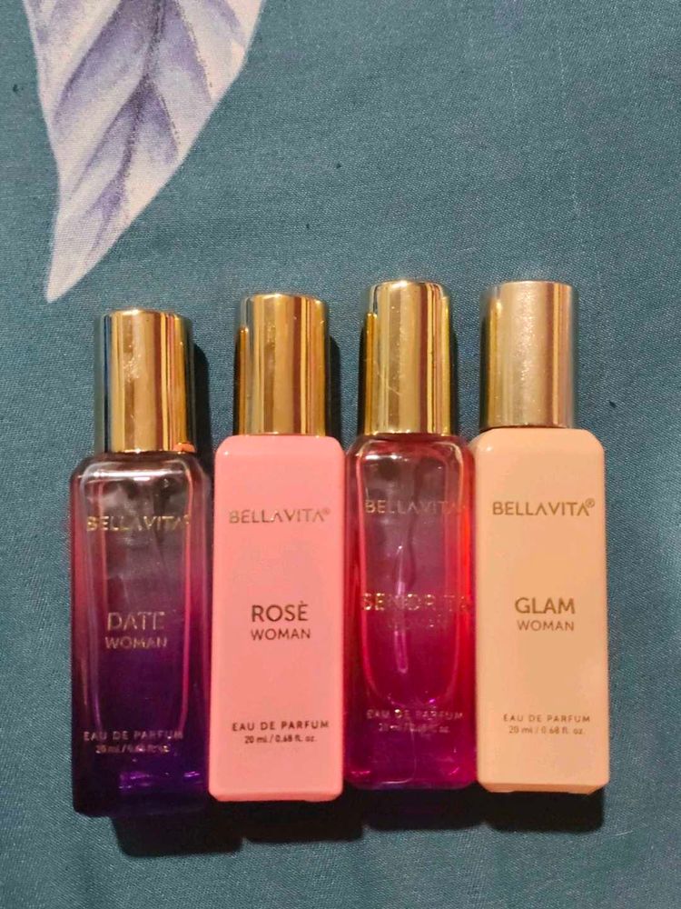 Bella Vita Perfume Set (4 Mini Bottles)