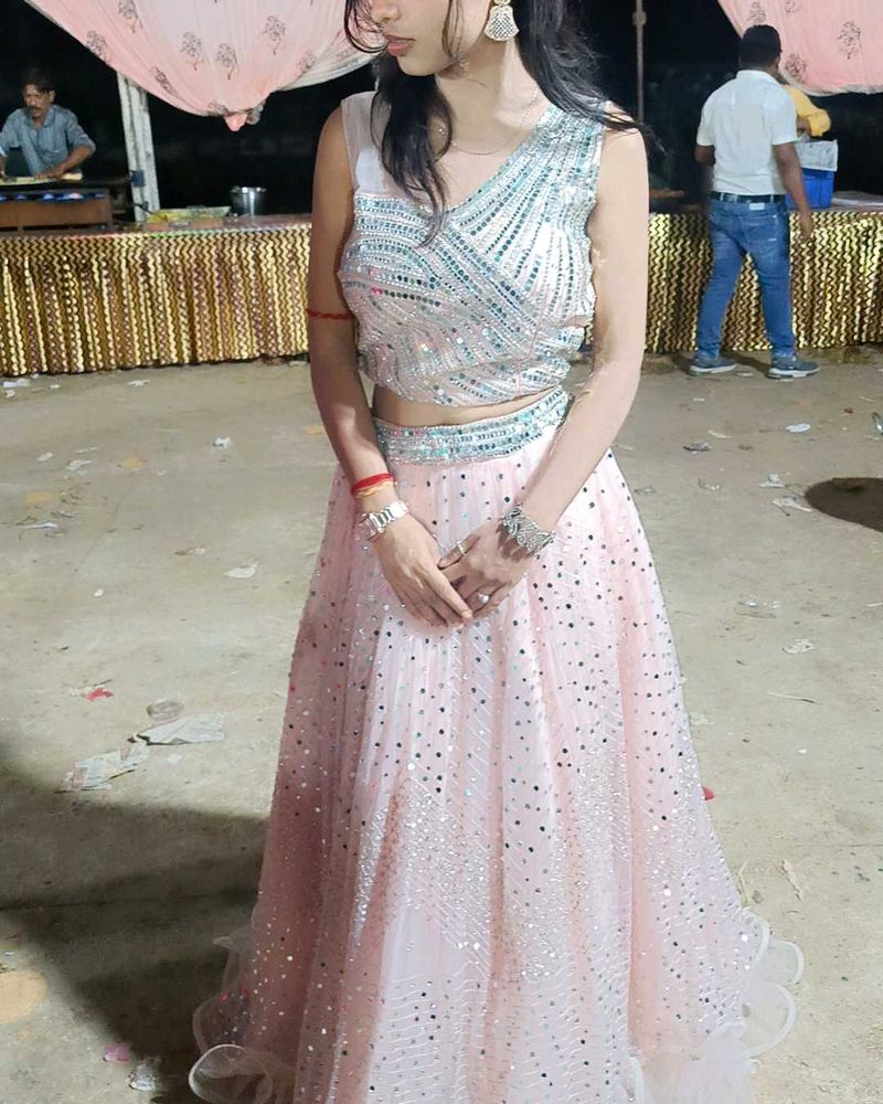 Pink Sparkle Lehenga