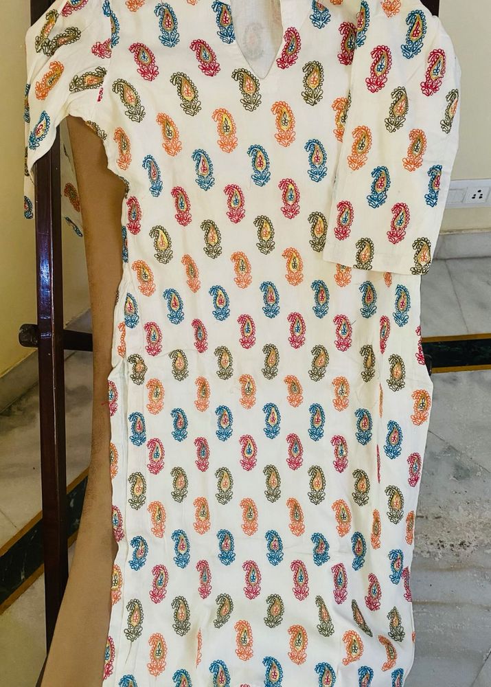 Embroidered Kurta