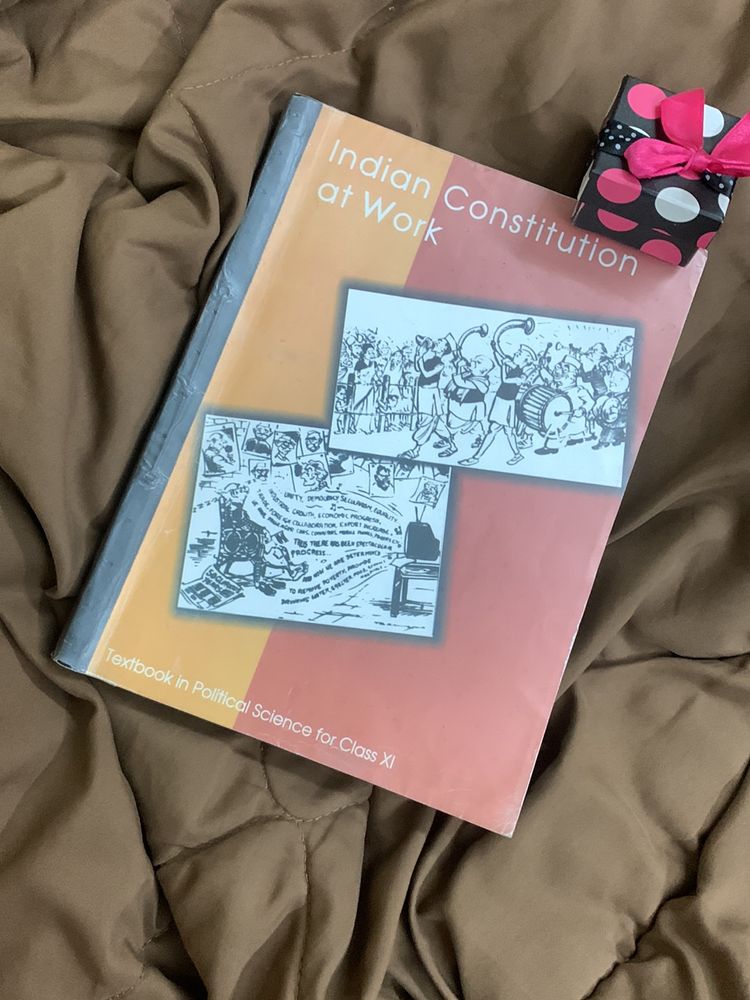 CLASS11 INDIAN CONSTITUTION AT WORK NCERT