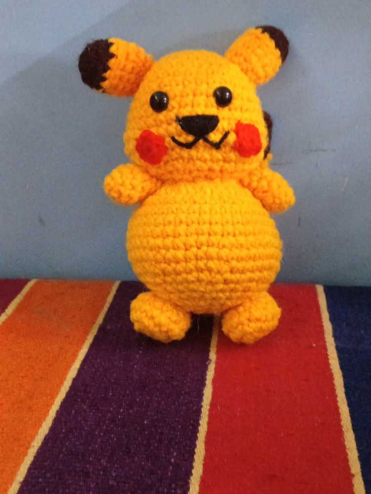 Crochet Pikachu Plushie