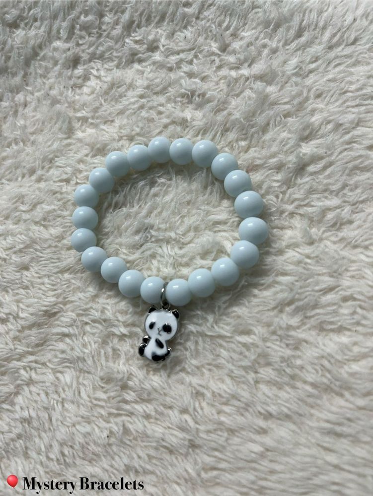 Panda Charm Beaded Bracelet