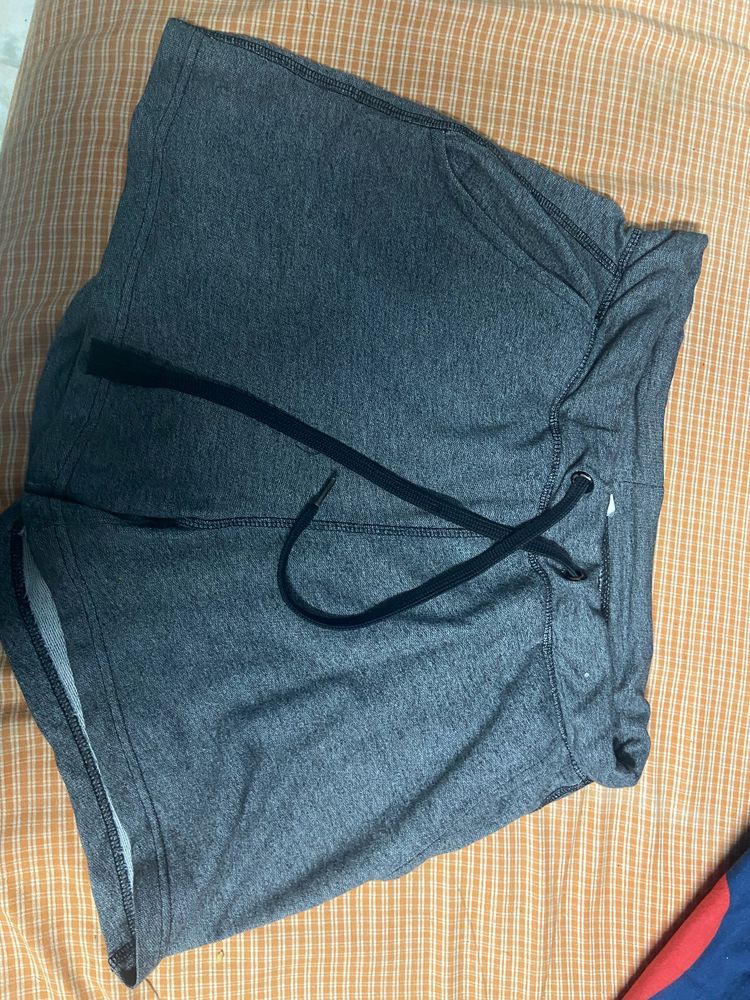 Grey Mini Shorts For Gym &amp;Sports  Only @ 350