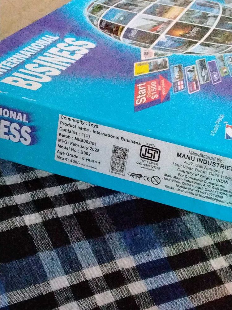 International Business Board Game