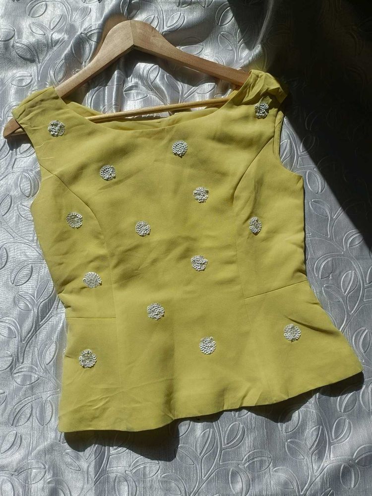 Vintage Embellished Corset 💛