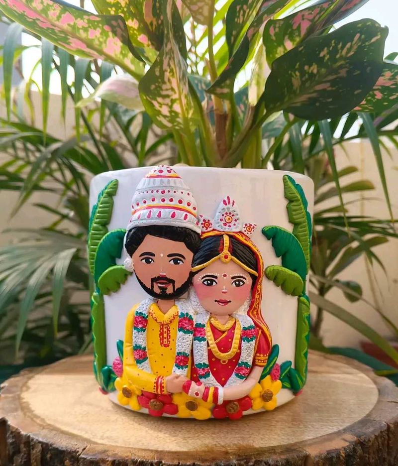 Handmade Bengali Wedding Planter