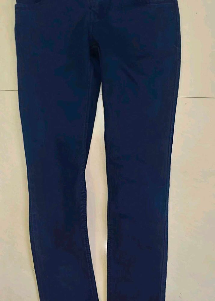 2 button Dark Blue Jeans