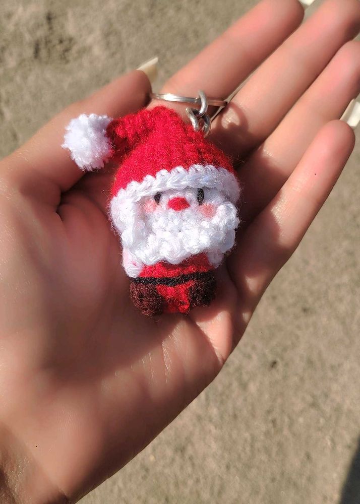 Crochet keychain