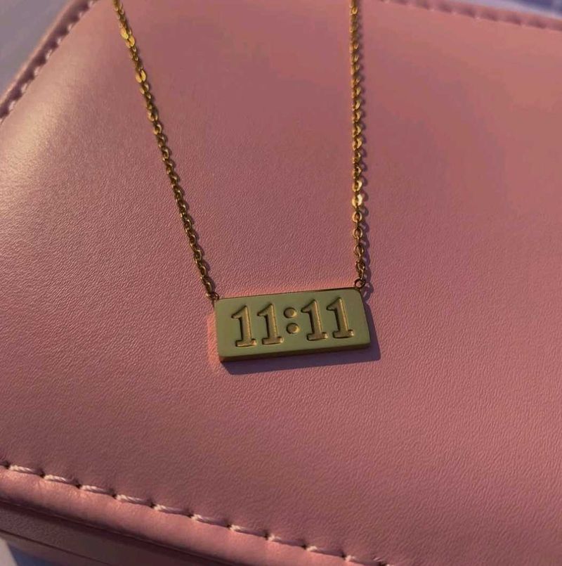 11:11 Gold Antiturnish Necklace