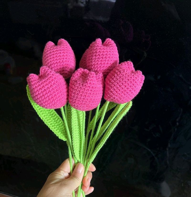 Crochet Tulip 🌷🧶