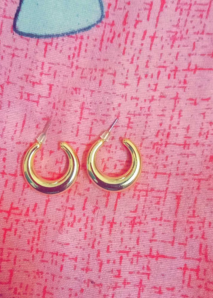 Gold Hoop Earrings