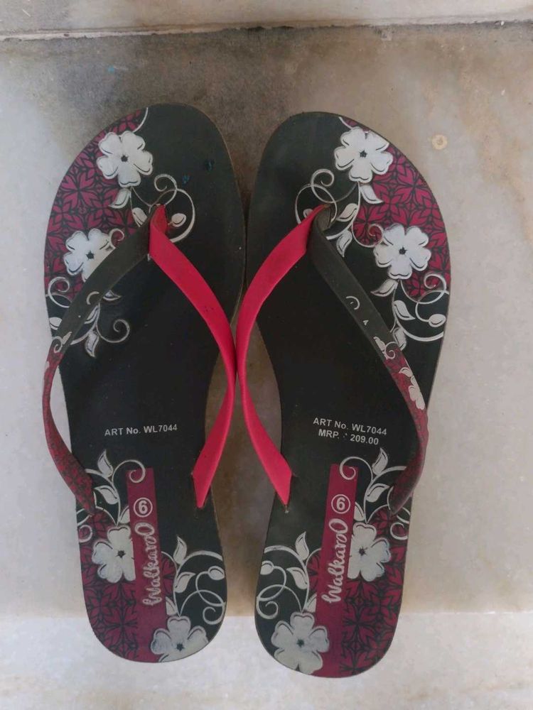 Floral Flip Flops