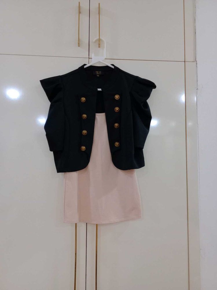 Beautiful Crop Short Black Jacket- Super Sexy