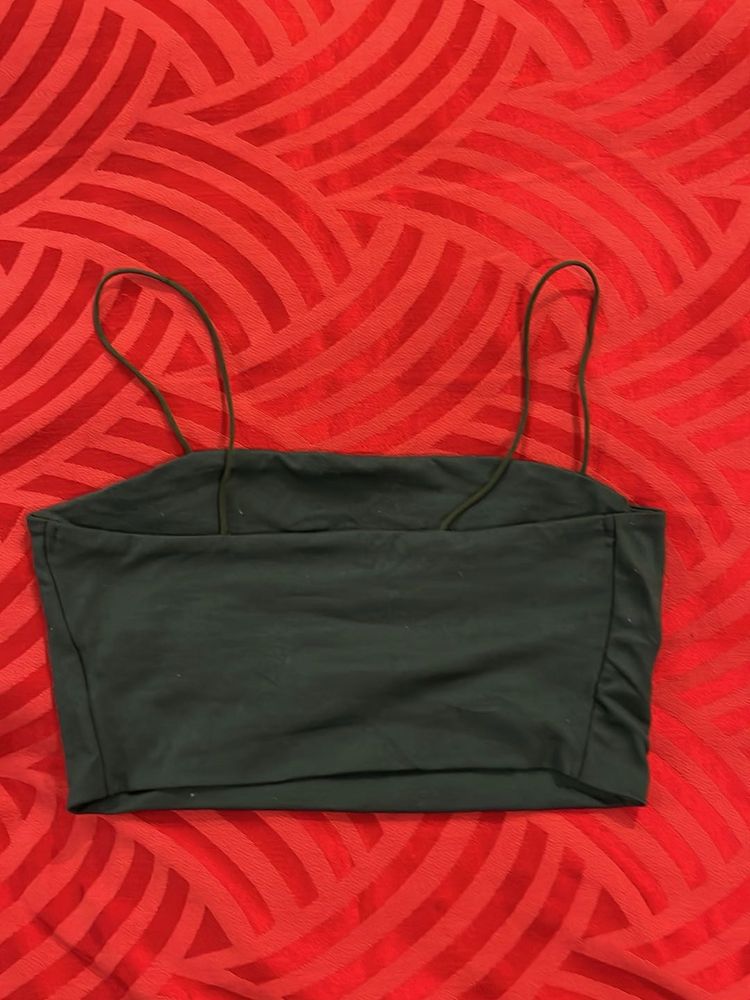 Black Crop Top