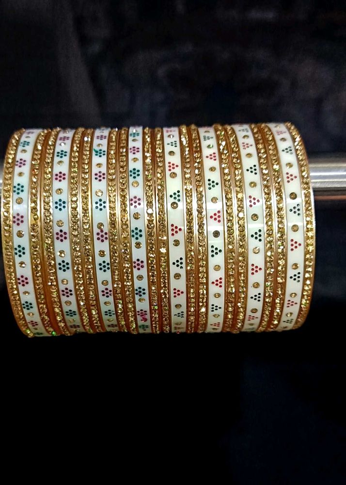 Diamond Bangles Chura Pack Of 24