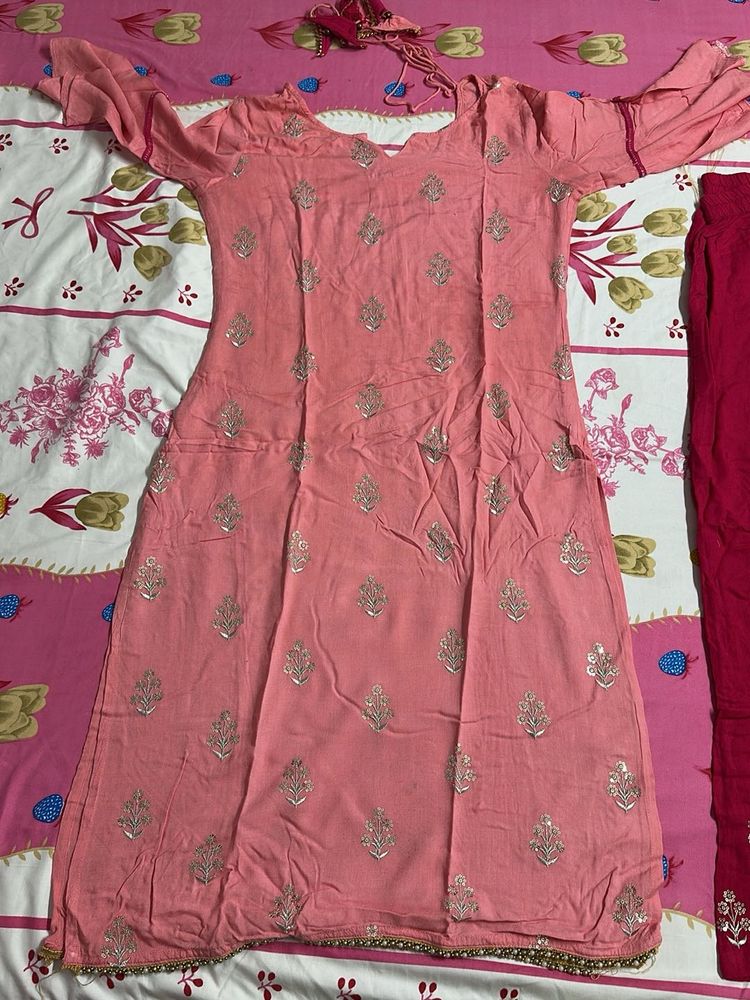 Elegant Pink Kurta
