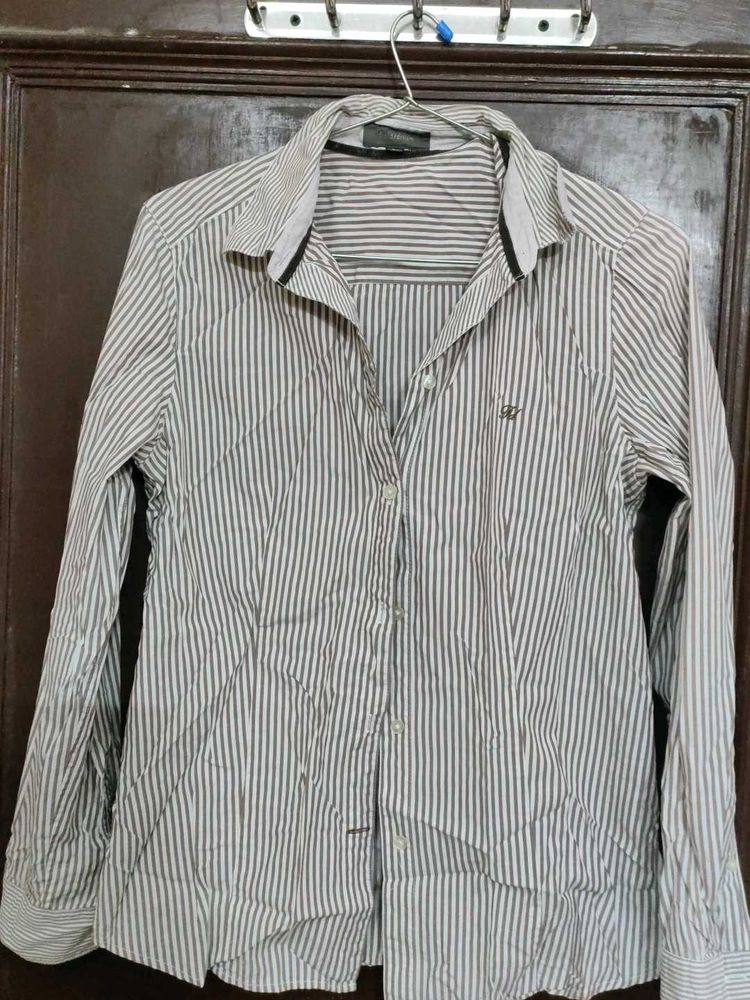 Striped WoMen&#39;s Formal Shirt