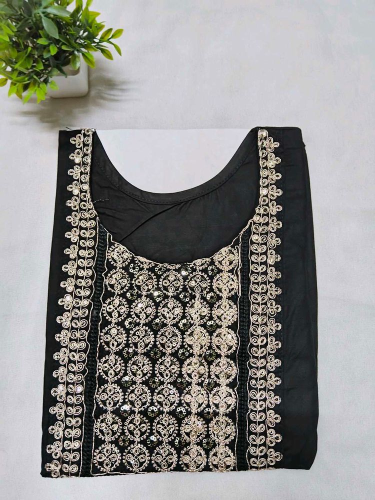 Elegant Black Kurta