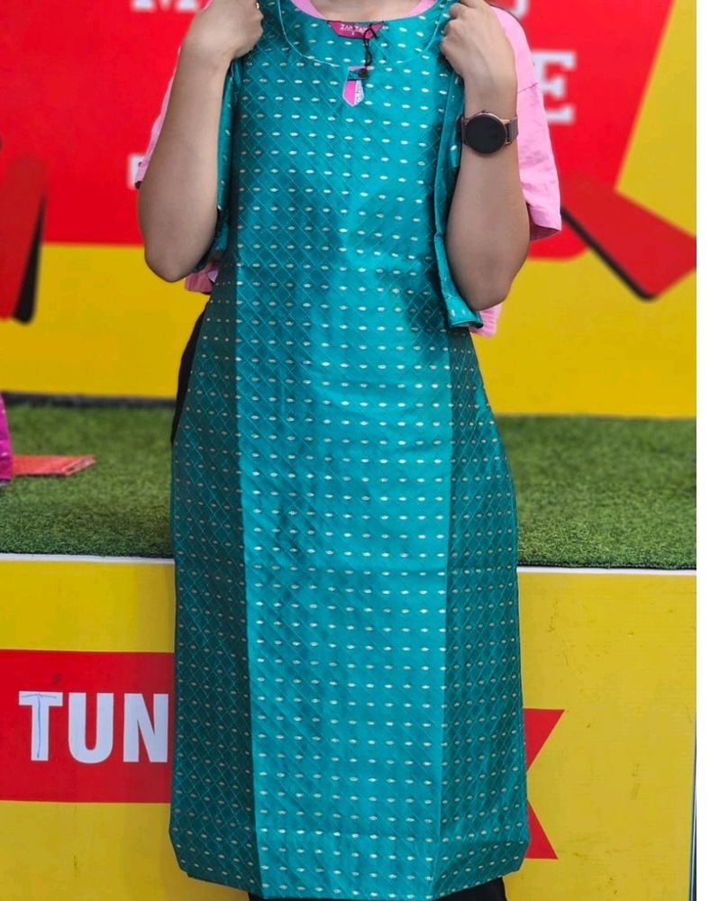 New Silk Kurti