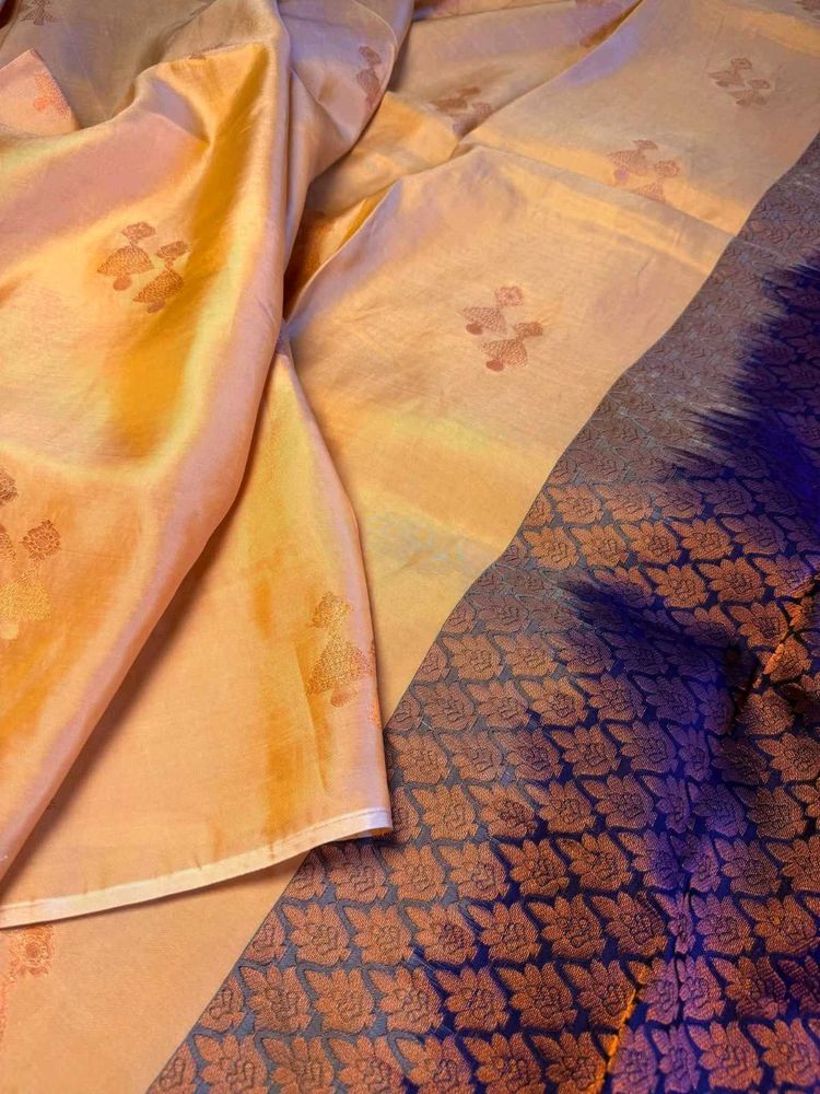 100% Pure Muga/Assam Silk Saree
