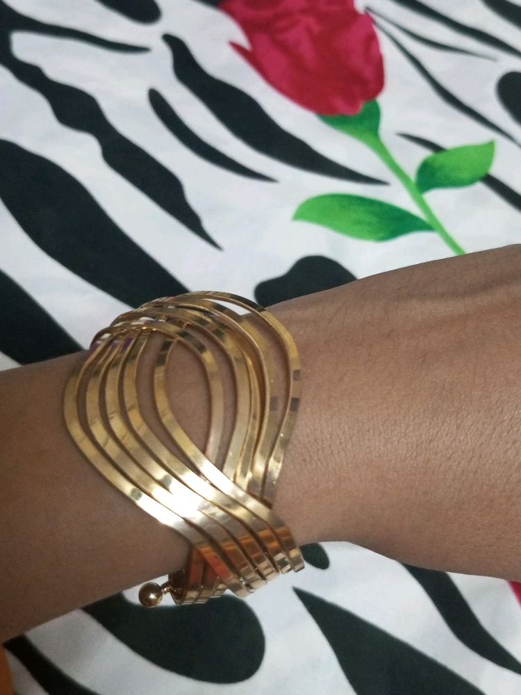 Golden Adjustable Kada