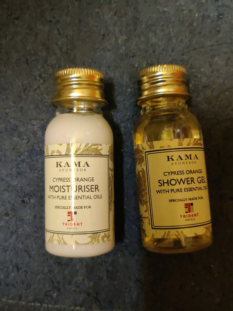 Kama Ayurveda Shower Gel and Moisturizer