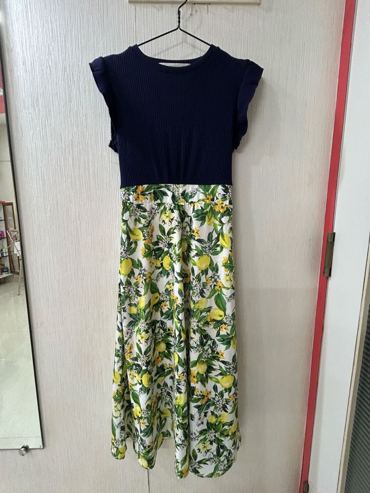 Floral Print Midi Dress