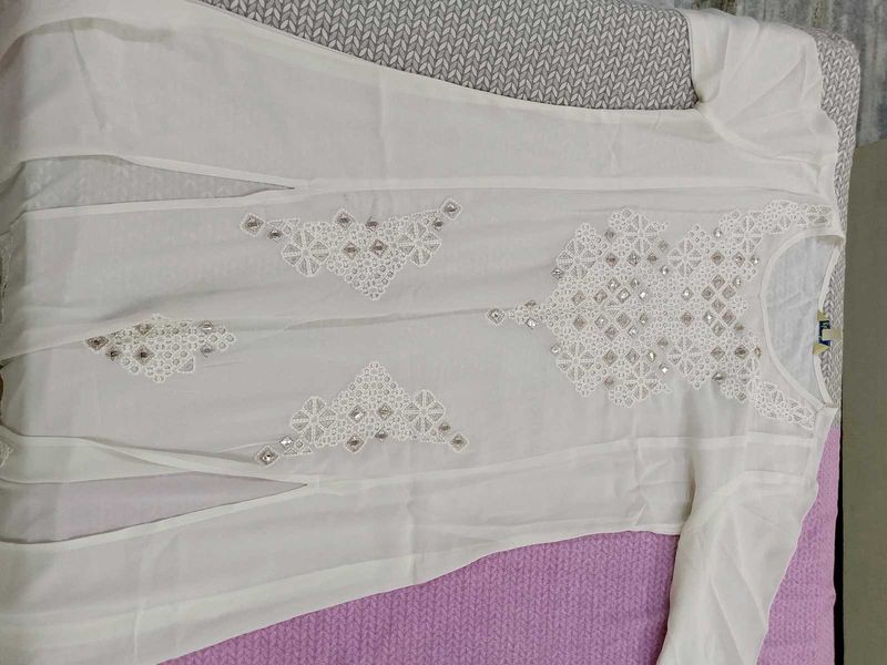 Elegant White Kurta