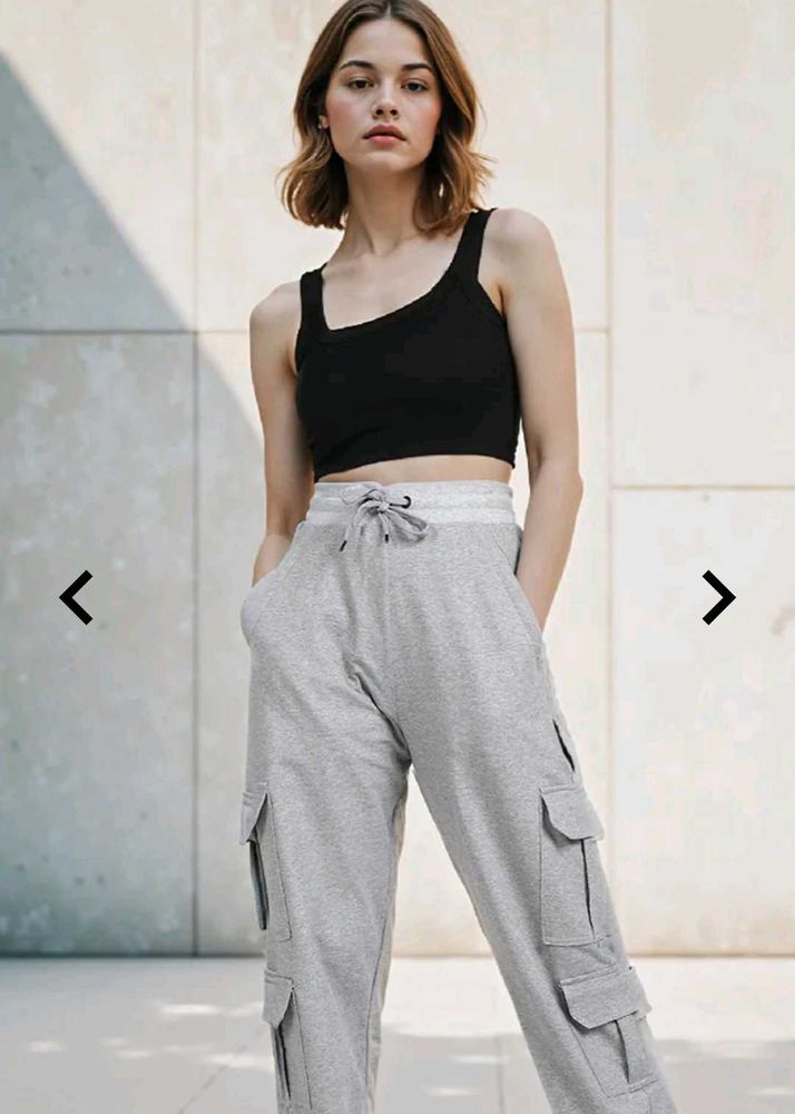 Black Ribbed Tank Top