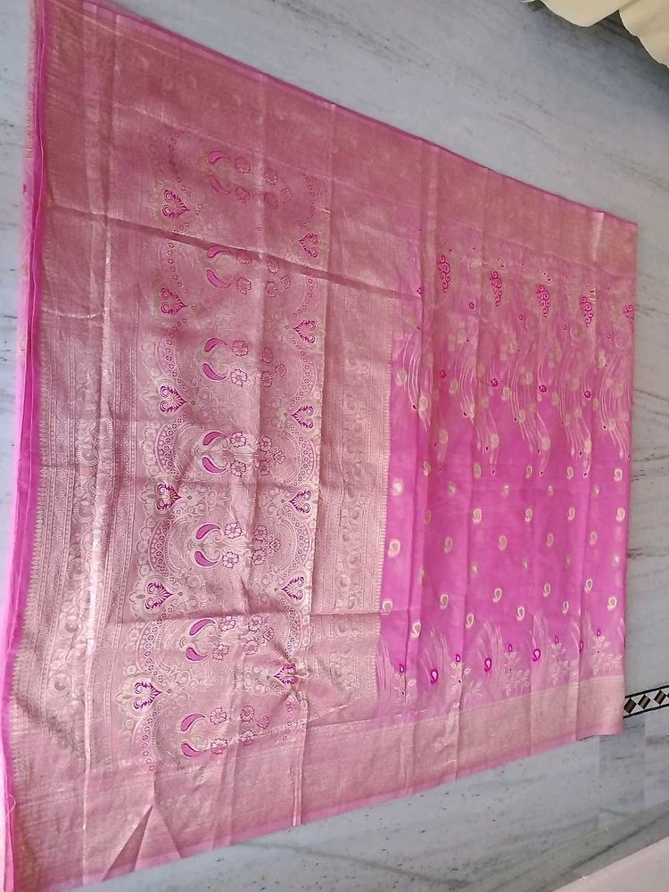 Pink Saree