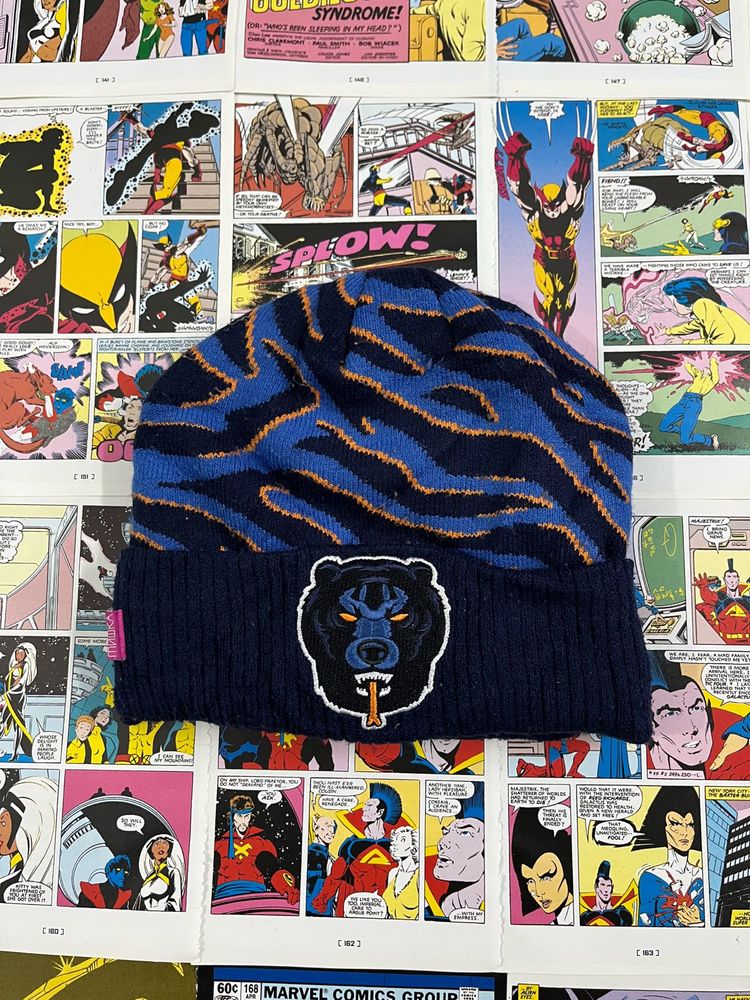 Cool Beanie with Bear Logo