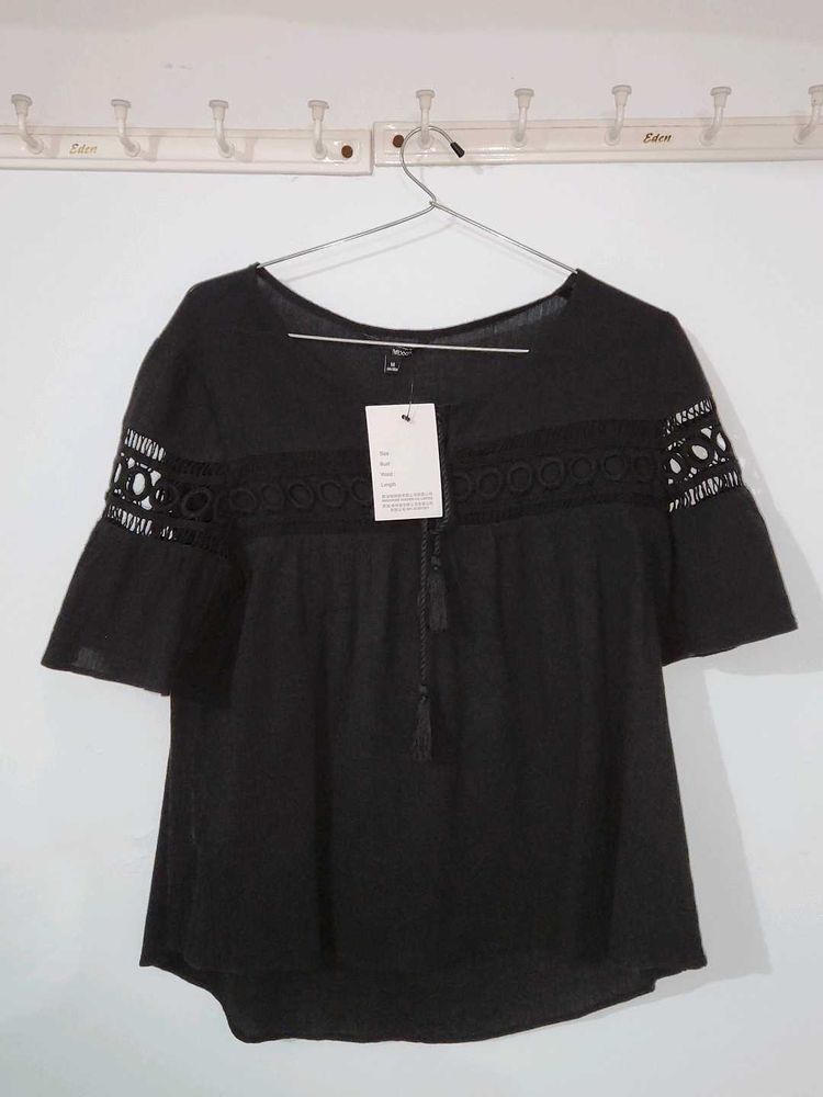 Ladies Fency TOP.black Colour Brand New.