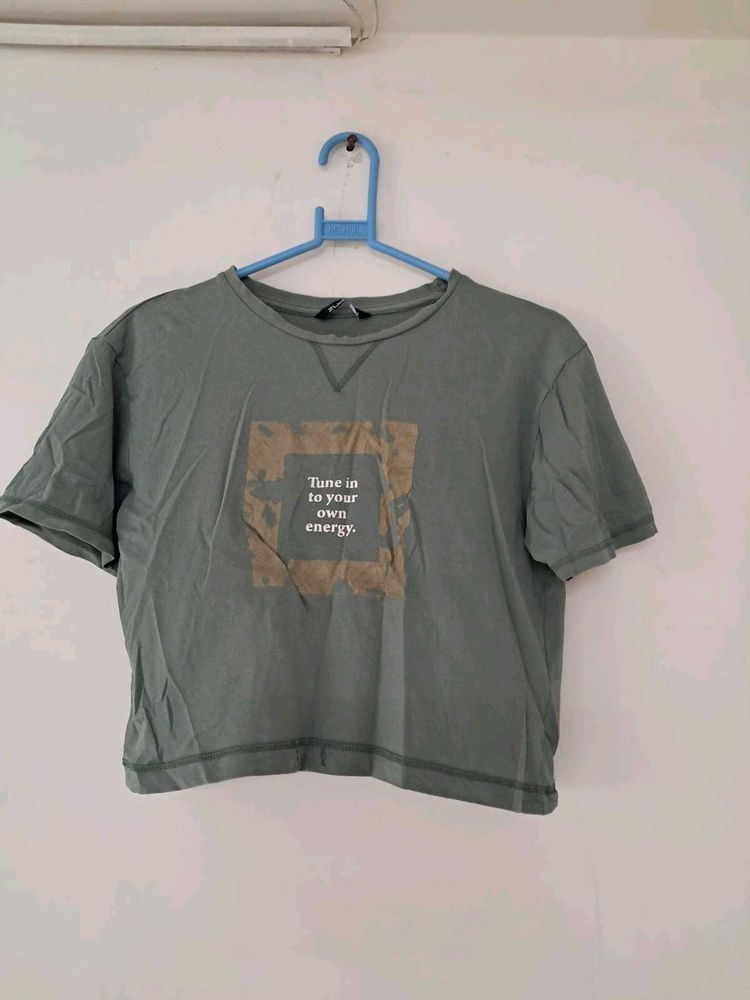 OLIVE GREEN TOP
