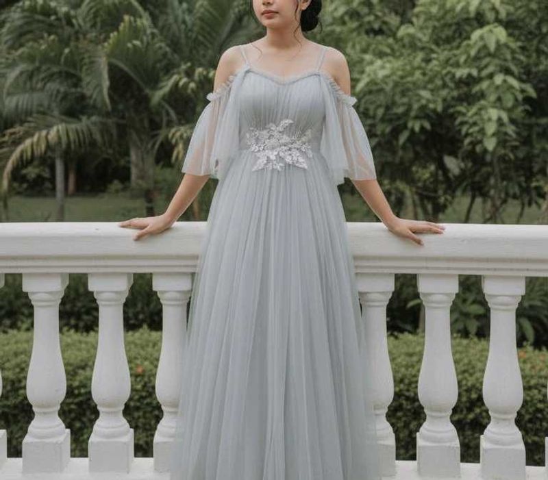 🤍Elegant Evening Gown