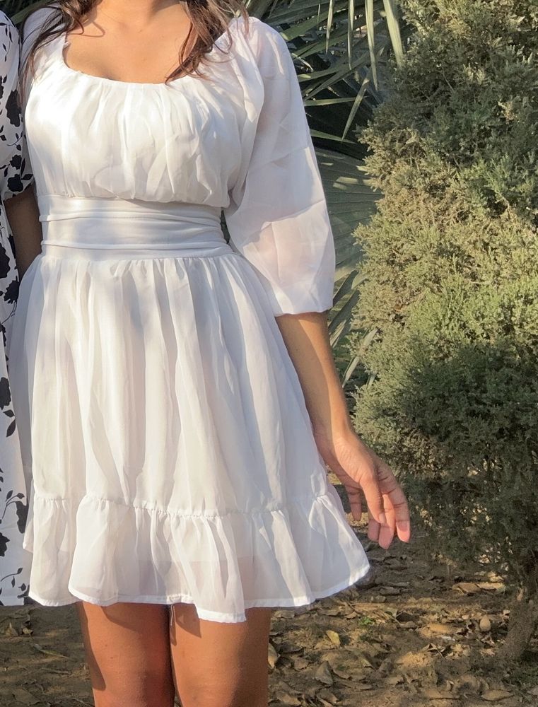 White Mini Dress