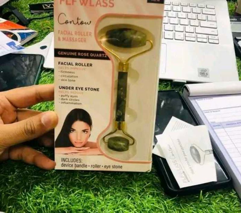 FLF Wlass Contow Facial Roller