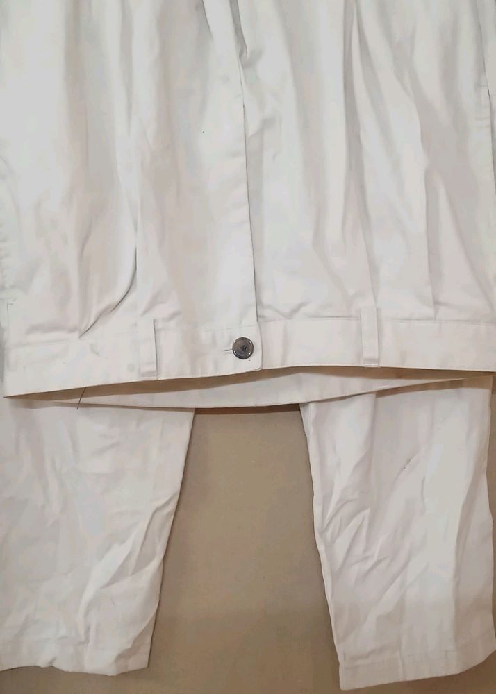 Vintage Beige Two-Piece Set