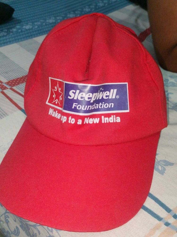 Sleepwell Foundation Red Promotional Cap