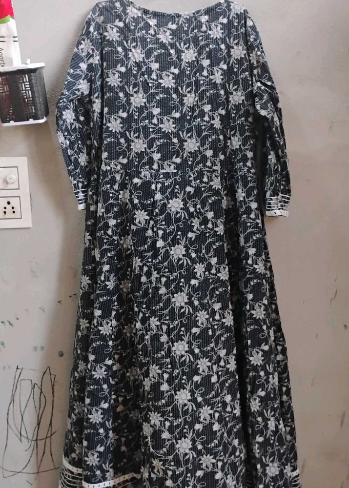 Pure Cotten Anarkali Suit