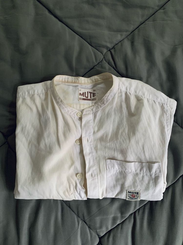 MUTE White Shirt